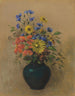 Flores silvestres - Odilon Redon — vista de la obra