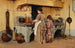 A la cocinera - Odoardo Borrani — vista de la obra