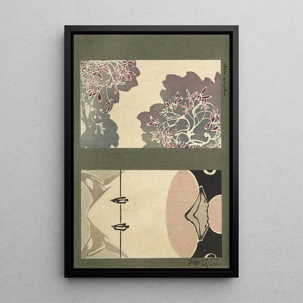 Cuaderno de bocetos y manga Pl57 - Ogino Issui — cuadro enmarcado en la pared