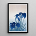 Iris - Ohara Koson — cuadro enmarcado en la pared