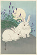 de conejos a tamaño real - Ohara Koson — vista de la obra