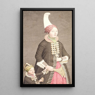 Olavius - Kvinde og pige ifrt islandsk dragter.webp