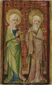 Two of the Three Marys at the Sepulchre - Old Master of the Wardrobe Doors of Aachen — artwork view
