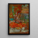 Composition with Nasturtiums - Olga Boznańska — framed artwork on a wall