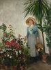 In the Orangery - Olga Boznańska — artwork view