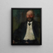 Portrait of the artist Adam Nowina Boznański's father - Olga Boznańska — framed artwork on a wall