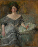 Retrato de Elza Krauze - Olga Boznańska — vista de la obra