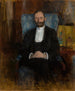 retrato de Feliks Jasieński - Olga Boznańska — vista de la obra