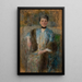 Portrait of Maria Morzycka - Olga Boznańska — framed artwork on a wall