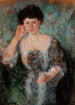 Retrato de la Sra. Horain - Olga Boznańska — vista de la obra