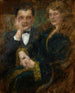Portrait Painting of Mme and M. Smogorzewski - Olga Boznańska — artwork view