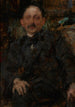 Retrato del pintor Marcin Samlicki - Olga Boznańska — vista de la obra