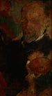 Retrato del profesor Jerzy Mycielski - Olga Boznańska — vista de la obra