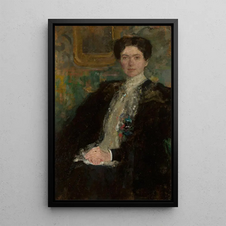 Olga Boznanska - Portrait of Zofia KirkorKiedro ne Grabska 18721952.webp