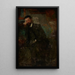 Portrait of a Man - Olga Boznańska — framed artwork on a wall