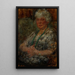 Retrato del pintor Thomasson - Olga Boznańska — cuadro enmarcado en la pared