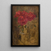 Study of Flowers - Olga Boznańska — framed artwork on a wall