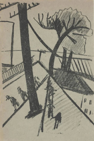 Olga Vladimirovna Rozanova - Untitled Futurist City Scene from Poetry of Mayakovsky.webp