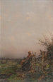 Crepúsculo - Olga Wisinger-Florian — vista de la obra