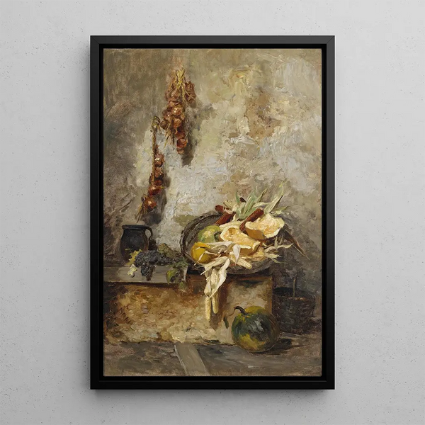 Nature morte avec fruits des champs - Olga Wisinger-Florian | Impresión artistique — cuadro enmarcado en la pared