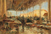 El mercado de pescado en Venecia - Olga Wisinger-Florian — vista de la obra