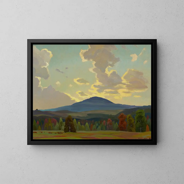 Montañas negras de los Ozarks - Olin Travis — cuadro enmarcado en la pared