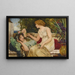 Conversación en el jardín - Oliver Rhys — cuadro enmarcado en la pared