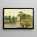 Nyköpingshus - Olof Hermelin — framed artwork on a wall