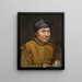 Portrait of Mme Vincensa - Olof Johan Södermark — framed artwork on a wall