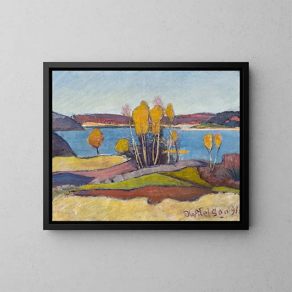 Baltic Sea History - Olof Sager-Nelson — framed artwork on a wall