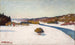 Winter Landscape Painting - Olof Sager-Nelson — artwork view