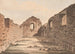 Ruinas de una iglesia en Groenlandia, ilustración para el viaje de exploración de W.A. Graah en la costa este de Groenlandia - Oluf Olufsen Bagge — vista de la obra