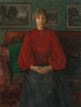 Portrait of the artist Kris Laache Torne - Oluf Wold-Torne — artwork view