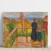 Reproducción del cuadro en la Veranda - Edvard Munch