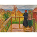 Reproducción del cuadro en la Veranda - Edvard Munch