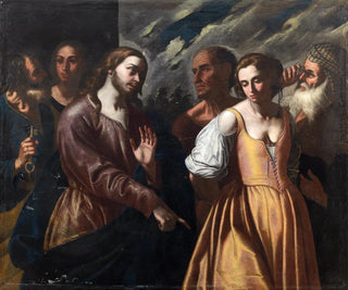 Onofrio Palumbo - Christ and the Adulteress.webp