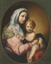 Virgen con Niño - Onorio Marinari — vista de la obra