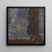 Storm Approaching The Big Poplar II - Gustav Klimt — wall display of the artwork