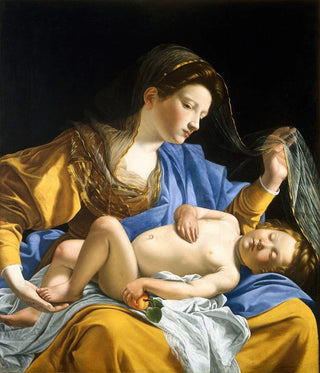 Orazio Gentileschi - The Virgin with the Sleeping Christ Child.webp