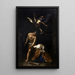 the Saint Cecilia's Martyrdom - Orazio Riminaldi — framed artwork on a wall