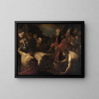 Orazio de Ferrari - Moses Giving Water To The Israelites In The Desert.webp