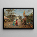 La diseuse de bonne aventure - Oreste Cortazzo — framed artwork on a wall