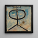 Ornamento - Egon Schiele — cuadro enmarcado en la pared