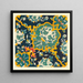 Ornamento persa - Elizabeth A Nedwill — cuadro enmarcado en la pared
