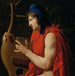 Orfeo en la tumba de Eurídice - Johann Peter Krafft — vista de la obra