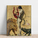 Reproducción del cuadro Orfeo y los animales - Franz von Stuck
