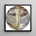 Orfeo y su lira - Sir Edward Coley Burne-Jones — cuadro enmarcado en la pared