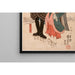 Reproduction of the painting Osayo and Genta - Utagawa Kuniyoshi