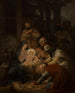 L'Adoration de los Reyes Magos - Oscar Pierre Mathieu — vista de la obra