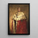 Oscar II Oscar Fredrik 1829-1907 King of Sweden 1872 and of Norway 1872-1905 - Oscar Björck — framed artwork on a wall